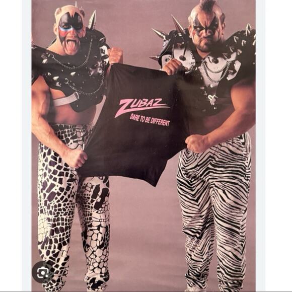VTG ZUBAZ 80s 90s LA RAIDERS Zebra Stripe  Drawstring Lounge Pants XL AOP USA - Picture 1 of 6